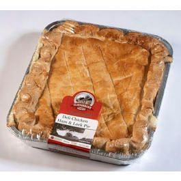 Cloughbane Farm Deli Chicken Ham Leek Pie 1x2 6kg Henderson S