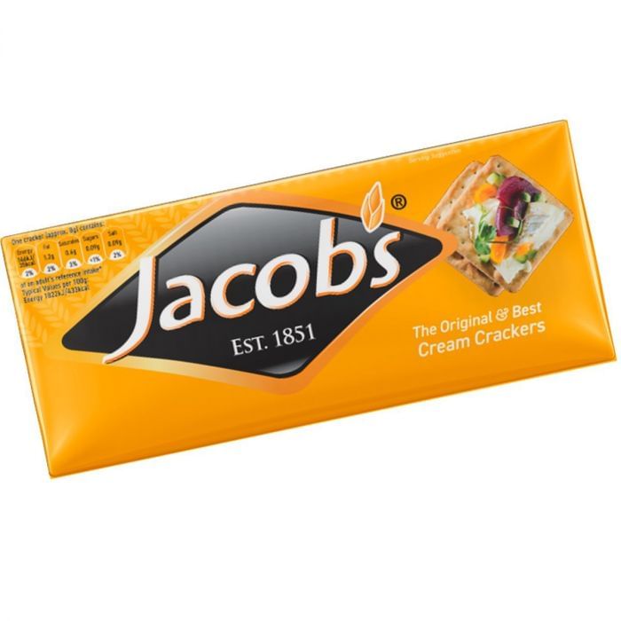 Jacob's Cream Crackers (24 x 200g) Henderson's Foodservice, Ireland