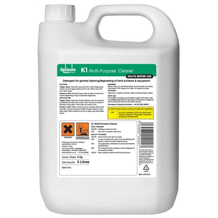 Optimum Concentrated Multi Purpose cleaner (5 litre) | Henderson's ...