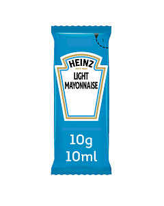 HEINZ MAYONNAISE Sachets 9.5g 10ml SAUCE Individual Single Portion